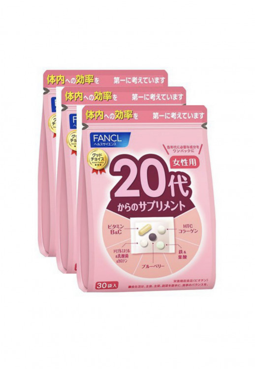 Fancl 20 Комплекс витаминов для девушек